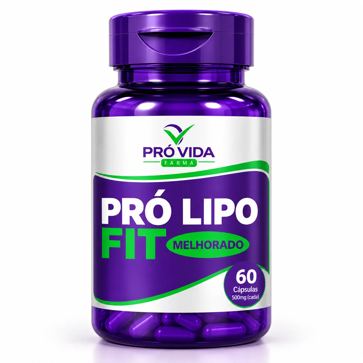 Pro Lipo Fit Melhorado - 60 Cápsulas - Pró Vida Farma