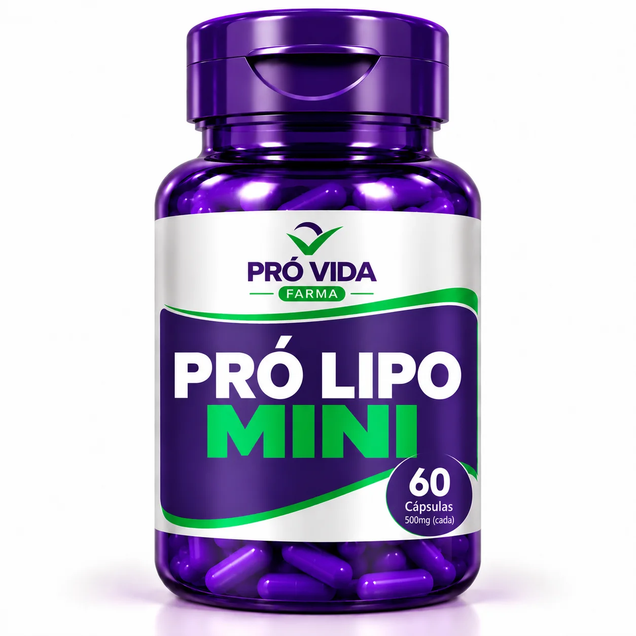 Pro Lipo Mini - 60 Cápsulas - Pró Vida Farma
