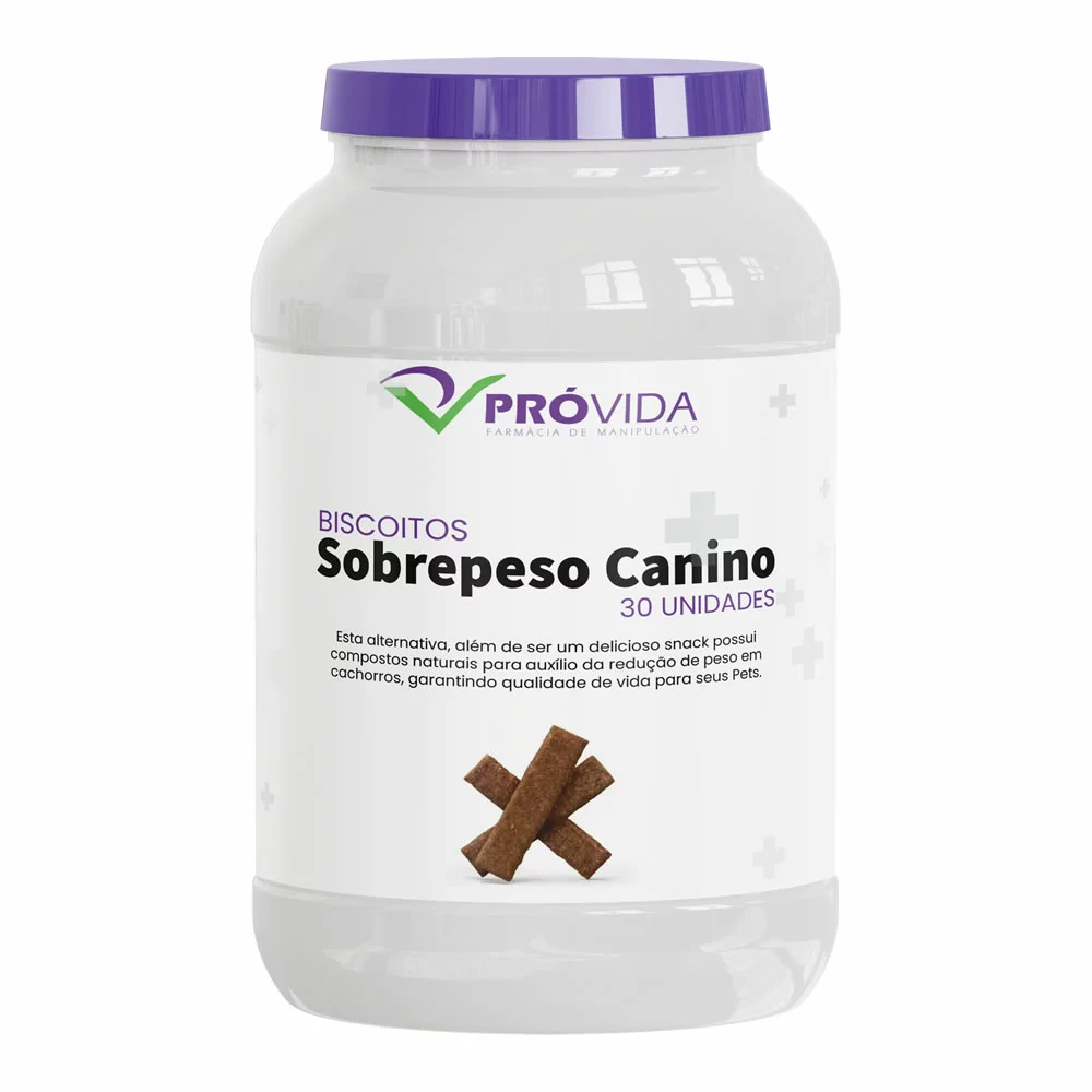Biscoito Para Sobrepeso Canino - 30 unidades
