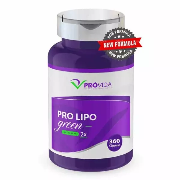 Pro Lipo Green Melhorado 2x - 90 Cápsulas