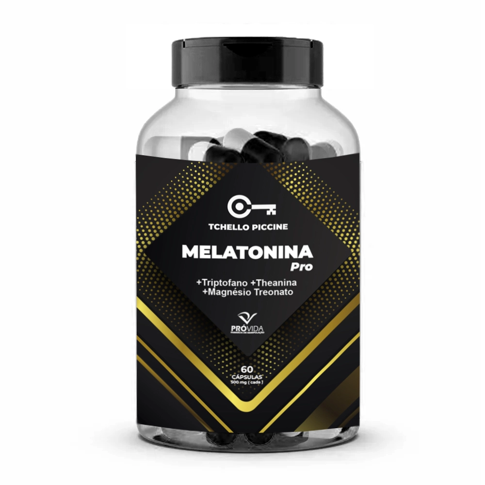 Melatonina Pro by Tchello Piccine - 60 Cápsulas