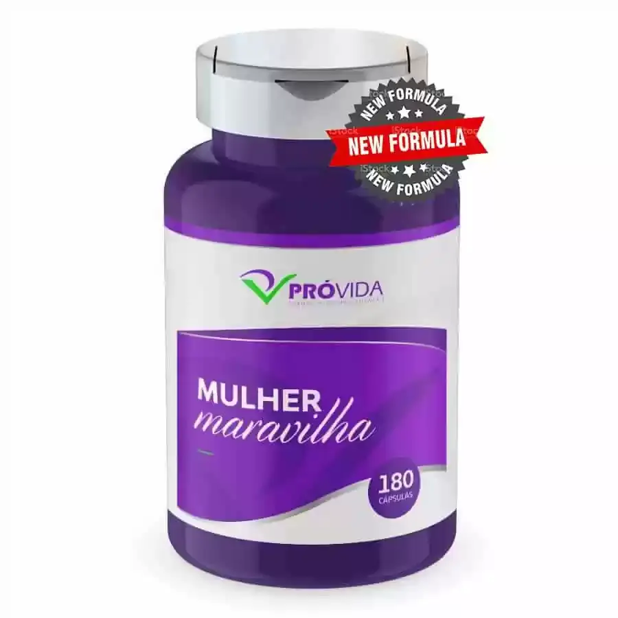 Mulher Maravilha - Emagrecedor - 180 Cápsulas - Pró Vida Farma
