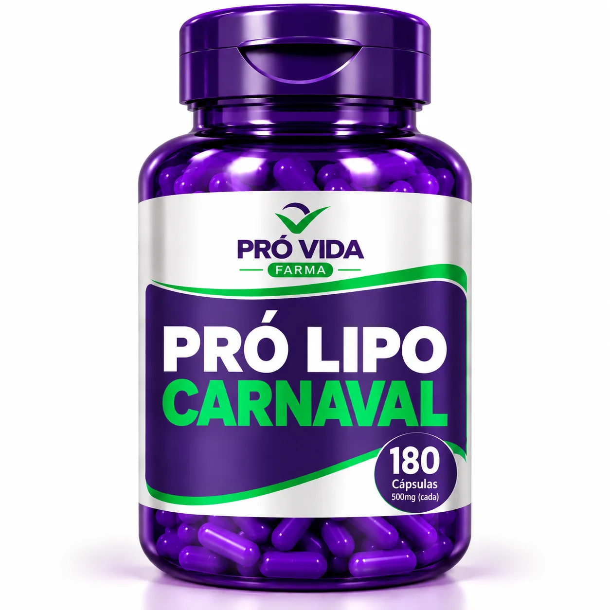 Pro Lipo Carnaval - 180 Cápsulas - Pró Vida Farma