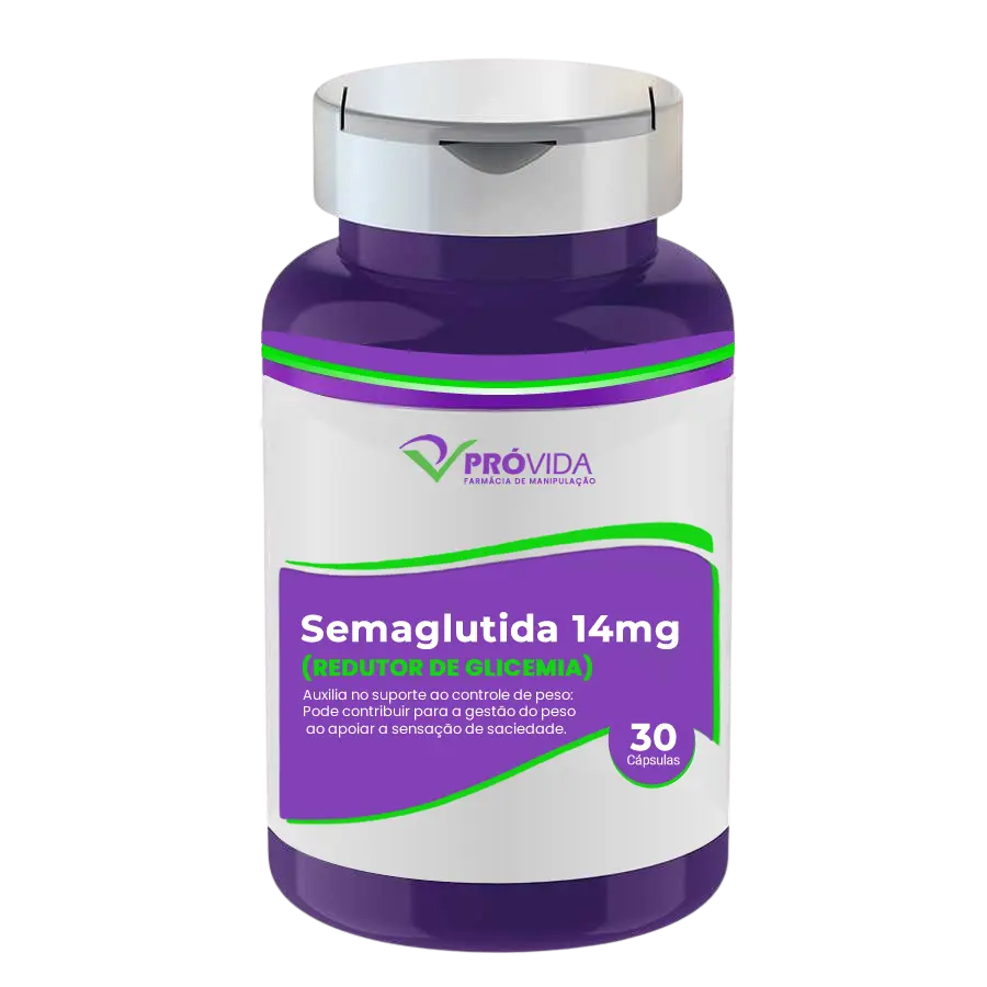 SEMAGLU (REDUTOR DE GLICEMIA) - 30 CÁPSULAS - Pró Vida Farma