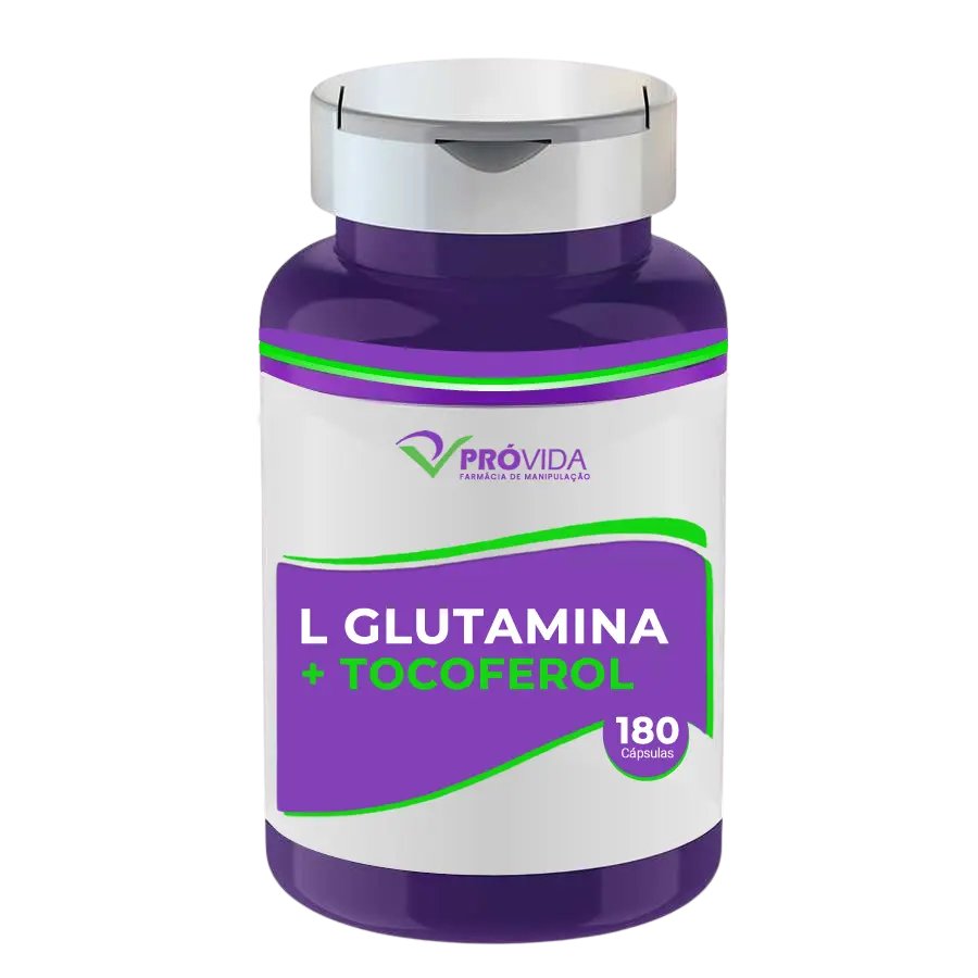 L GLUTAMINA COM TOCOFEROL EM CÁPSULAS - Pró Vida Farma