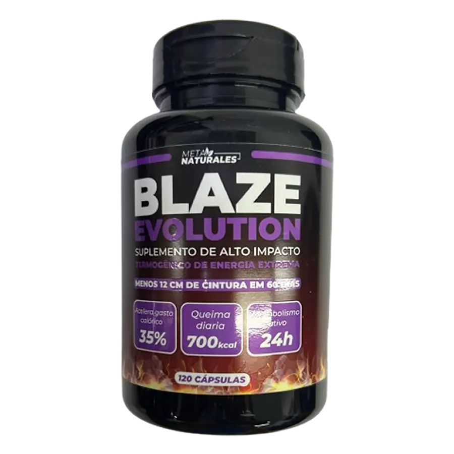 Blaze Evolution - 120 Cápsulas - Potente queimador de Gorduras - Pró Vida Farma