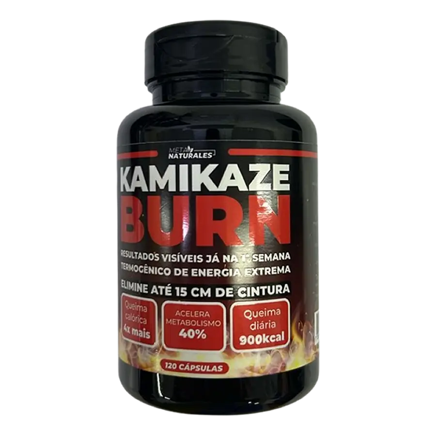 KAMIKAZE BURN: O TERMOGÊNICO MAIS FORTE DO MERCADO - Pró Vida Farma