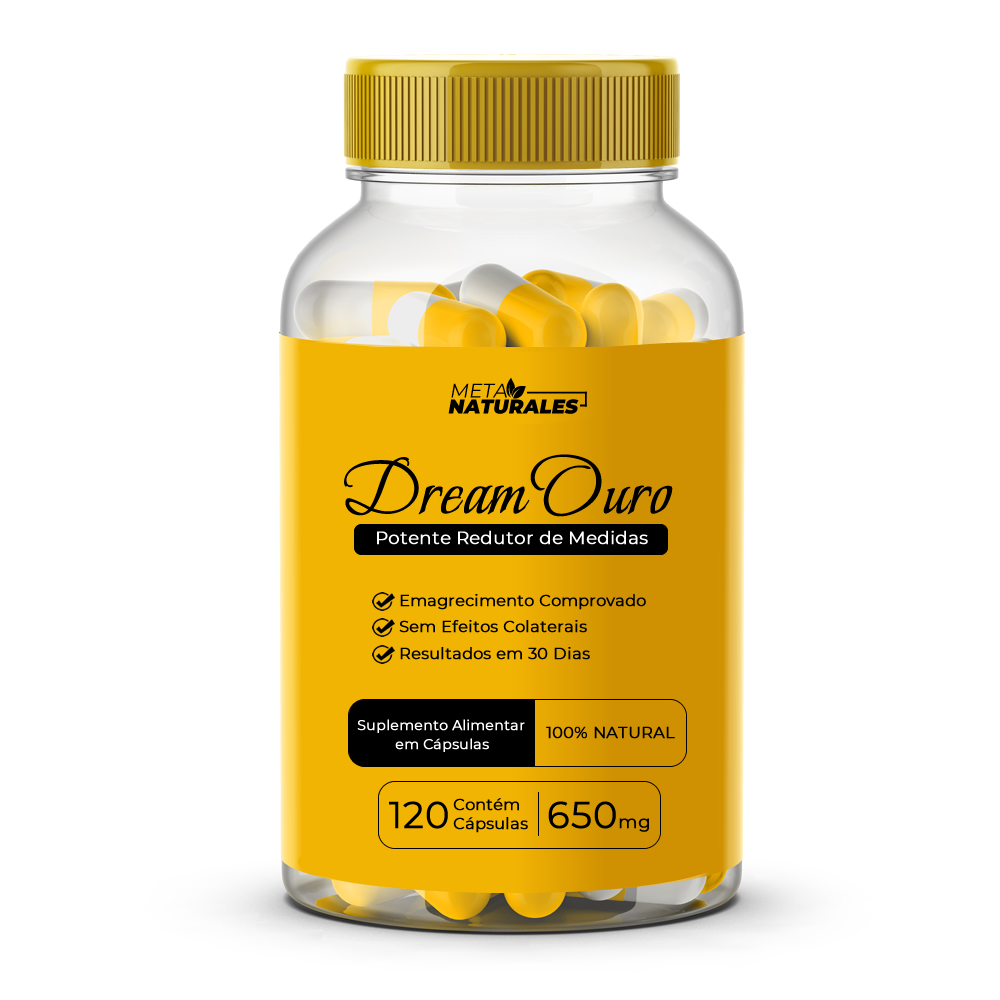 Dream Ouro - Potente Redutor de Peso - 120 Cápsulas - Pró Vida Farma