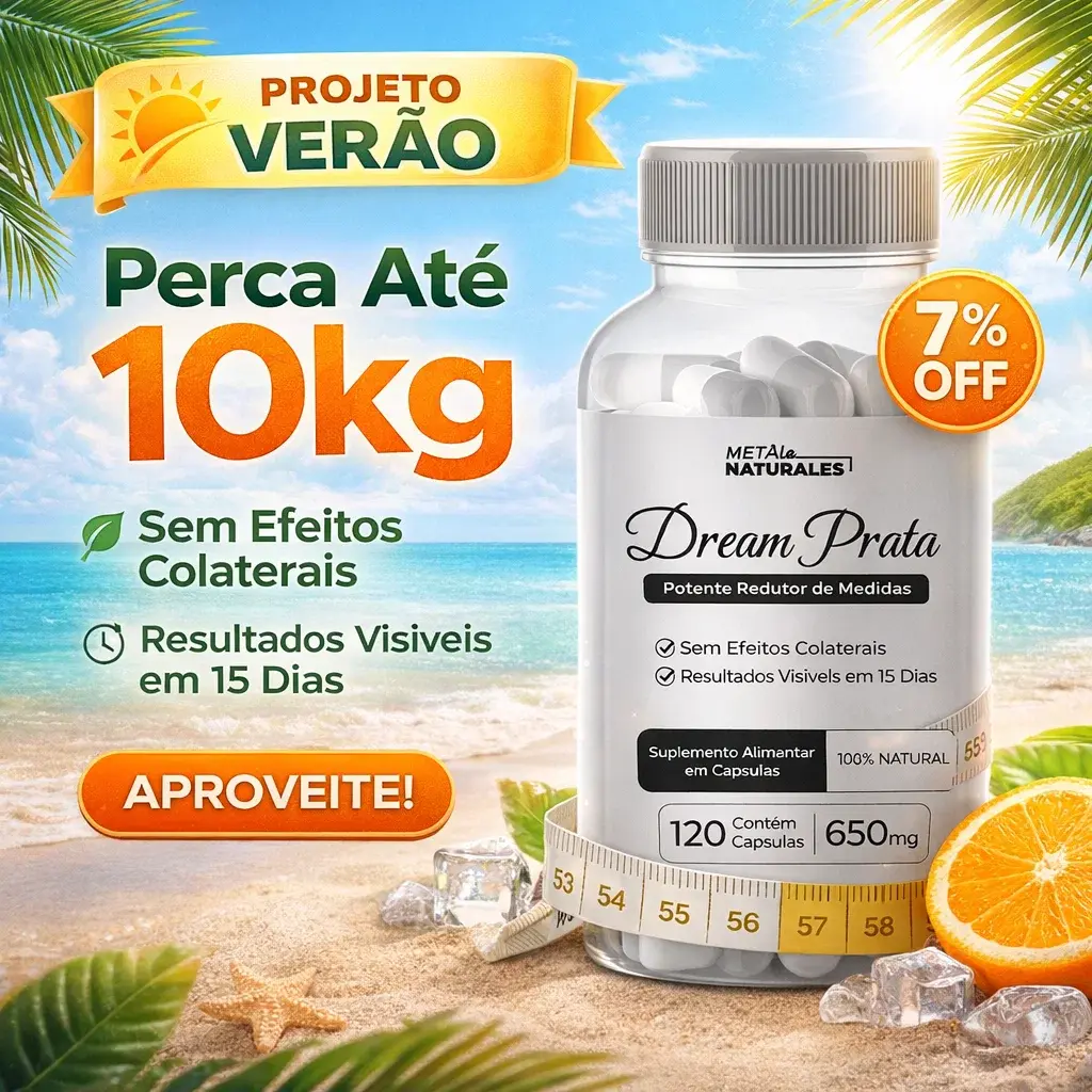 Dream Prata - Potente Redutor de Peso - 120 Cápsulas