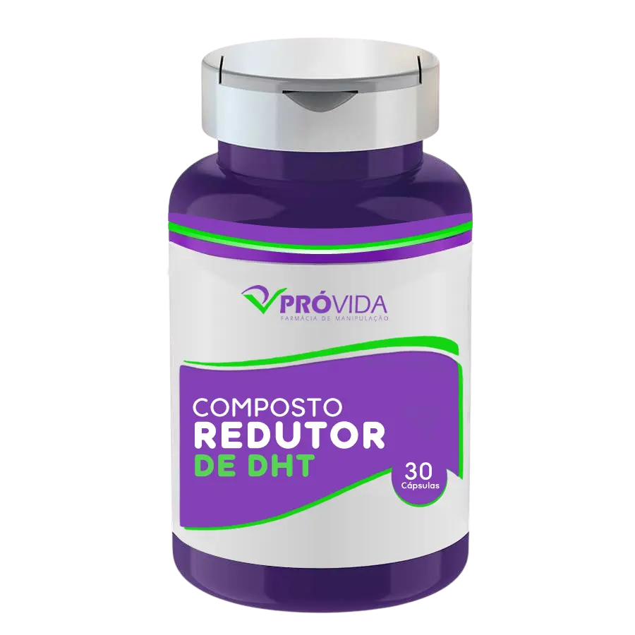 Composto Redutor de DHT 30 - Cápsulas - Pró Vida Farma