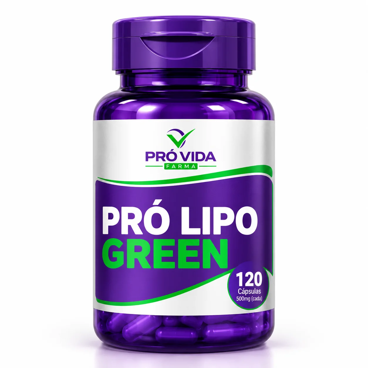 Pro Lipo Green (Fórmula Antiga) - 120 Cápsulas