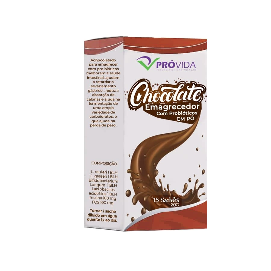 Achocolatado Emagrecedor em Sachês - Pró Vida Farma
