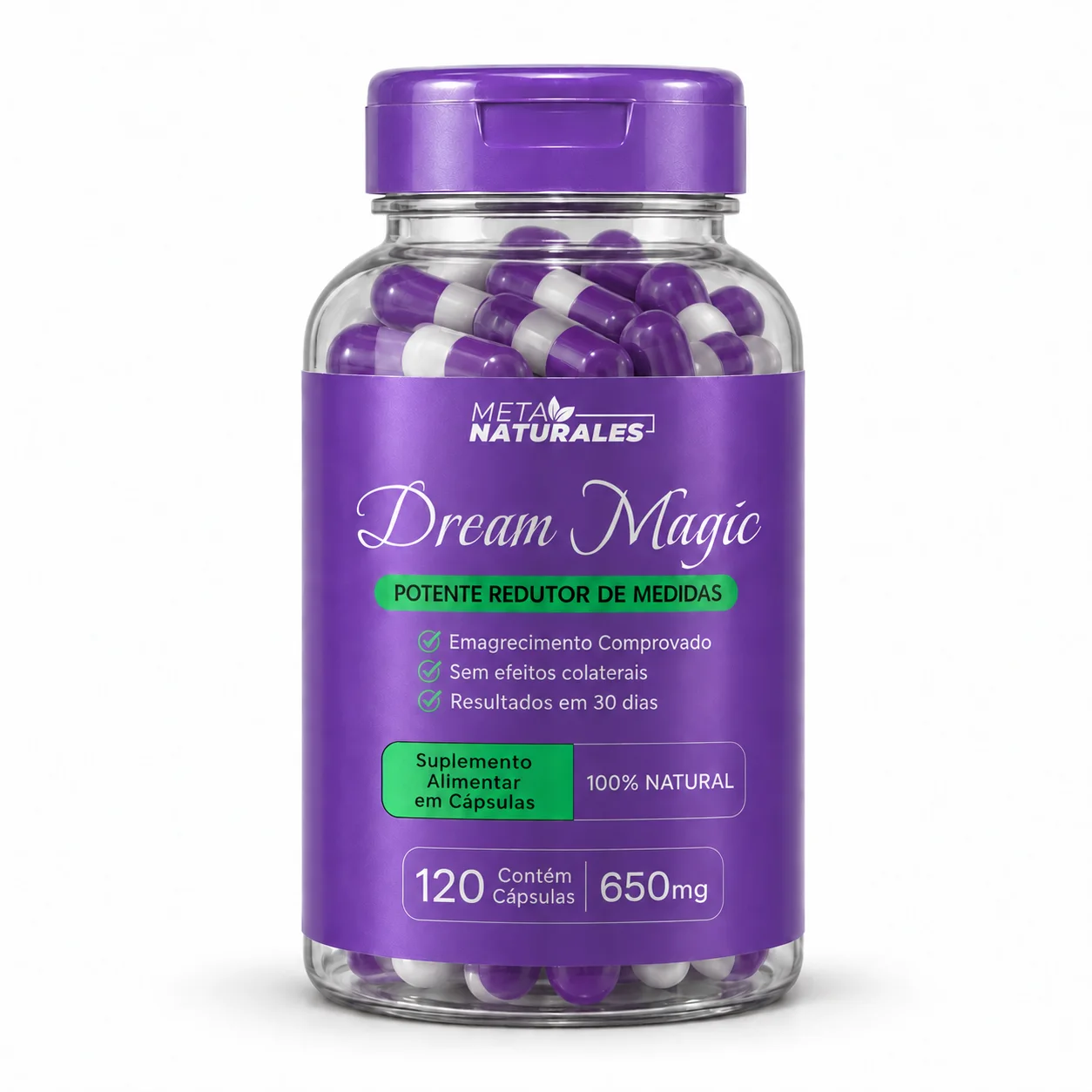 Dream Magic - Potente Redutor de Peso - 120 Cápsulas - Pró Vida Farma