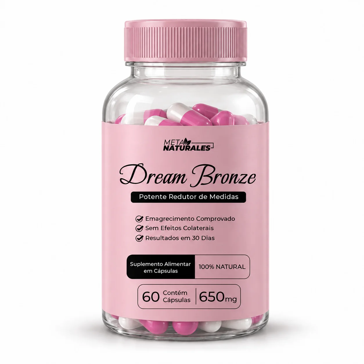 Dream Bronze - Potente Redutor de Peso - 60 Cápsulas - Pró Vida Farma