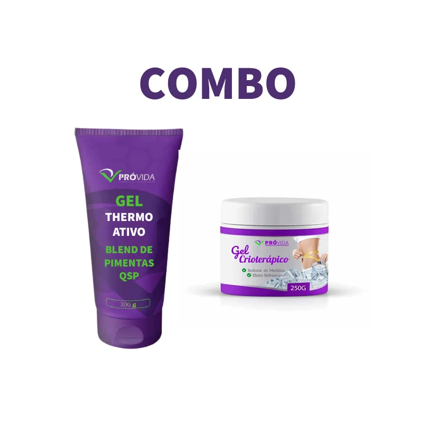 Combo Gel Redutores de Medidas - Pró Vida Farma