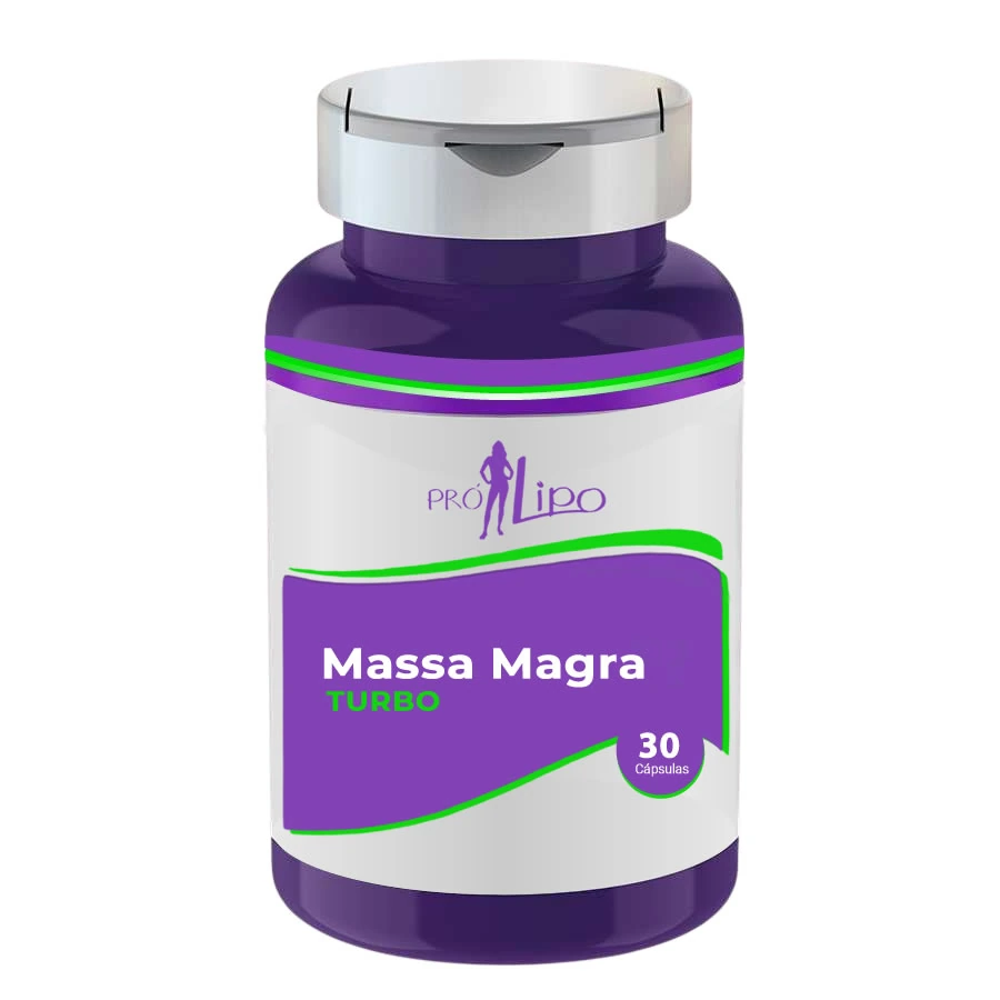 MASSA MAGRA TURBO - (CÁPSULAS) - Pró Vida Farma