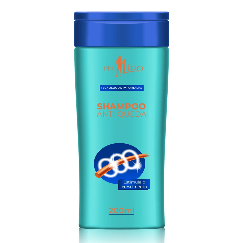 SHAMPOO ANTI QUEDA E ESTIMULANTE DE CRESCIMENTO 200 ML - Pró Vida Farma